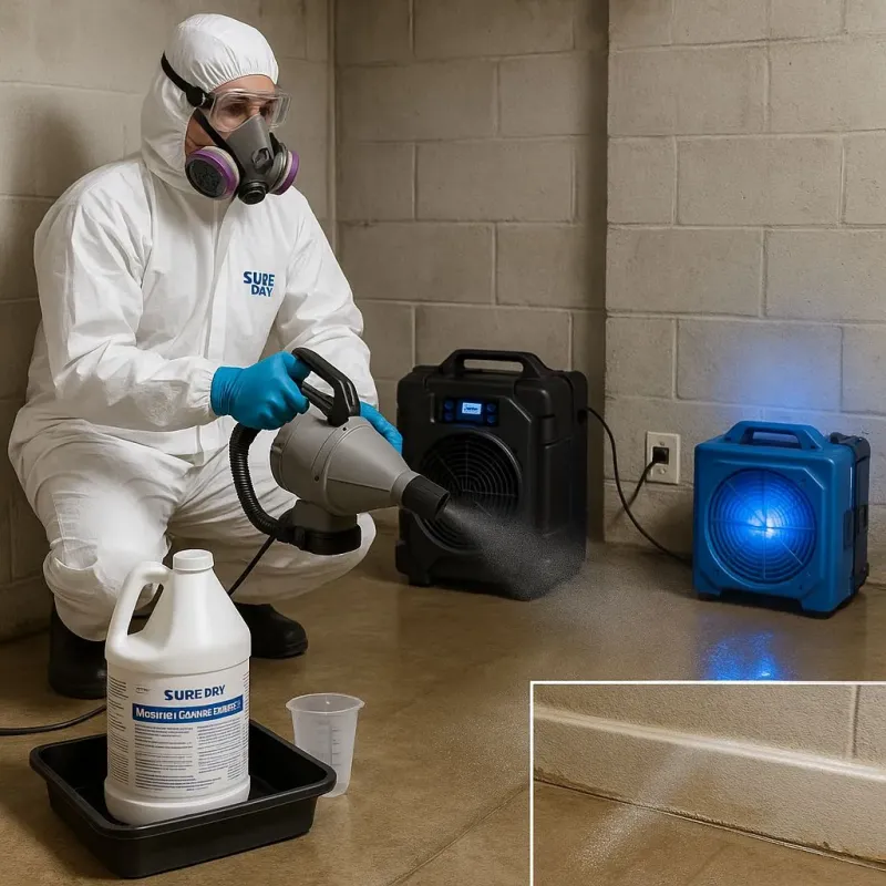 Sanitization and Odor Removal process in Battle Creek, MI
