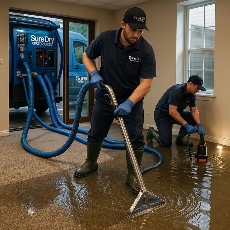 Water Extraction and Removal process in Battle Creek, MI